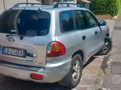 Usata Hyundai Santa Fe 145 CV (106 kW) 2002 Grigio SUV