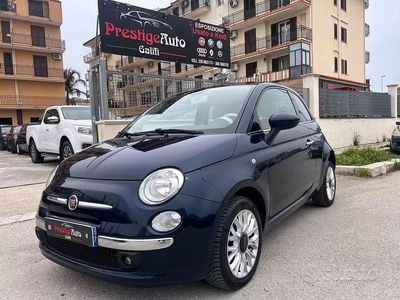 Usata Fiat 500 Lounge 69 CV (50 kW) 2012 Blu Berlina