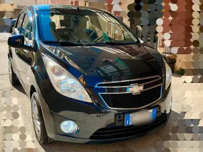 Usata Chevrolet Spark 68 CV (50 kW) 2013 Nero Utilitaria