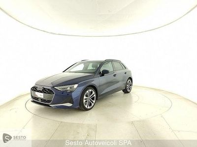 Usata Audi A3 Advanced Plus 150 CV (110 kW) 2024 Blu navarra metallizzato Berlina