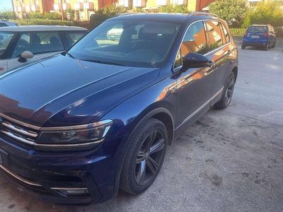 Usata VW Tiguan Advance 150 CV (110 kW) 2018 Blu/azzurro SUV