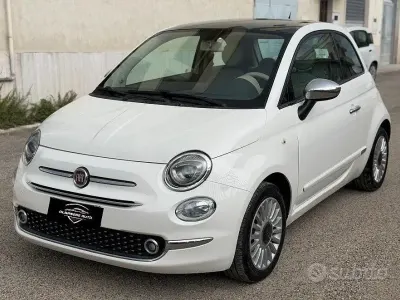 Usata Fiat 500 75 CV (55 kW) 2009 Bianco Cabrio