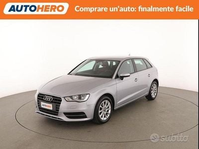 Usata Audi A3 Attraction 110 CV (80 kW) 2016 Grigio Berlina