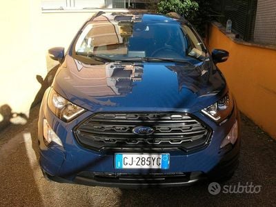 Usata Ford Ecosport ST-Line 125 CV (91 kW) 2022 Blu/azzurro SUV
