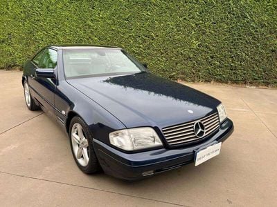 Usata Mercedes SL320 231 CV (169 kW) 1997 Blu Cabrio
