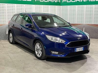 Usata Ford Focus 125 CV (91 kW) 2016 Blu Station wagon