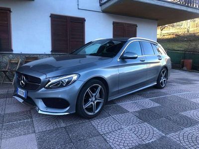 Usata Mercedes C200 Premium 136 CV (100 kW) 2015 Grigio Station wagon
