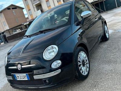 Usata Fiat 500 Lounge 69 CV (50 kW) 2012 Nero Berlina