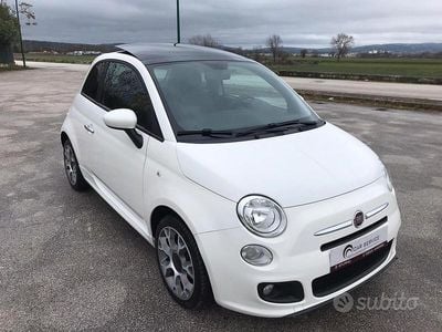 Usata Fiat 500S S 69 CV (50 kW) 2014 Bianco Utilitaria
