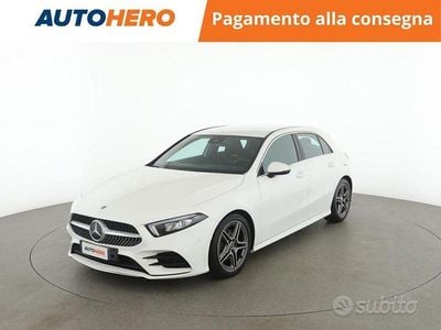 Bianco Usata 2018 Mercedes A180 Premium Berlina | 19.999 € (Buon prezzo)