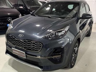 Usata Kia Sportage GT-Line 136 CV (100 kW) 2021 Blu/azzurro SUV