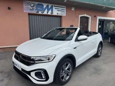 Usata VW T-Roc Cabriolet R-line 150 CV (110 kW) 2025 Bianco Cabrio