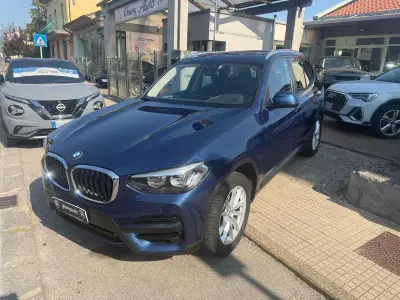 Usata BMW X3 Advantage 190 CV (139 kW) 2021 Blu SUV