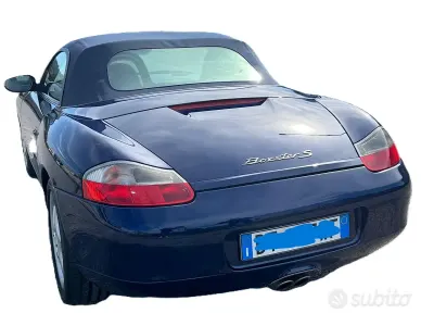 Usata Porsche Boxster 252 CV (185 kW) 2001 Blu Cabrio