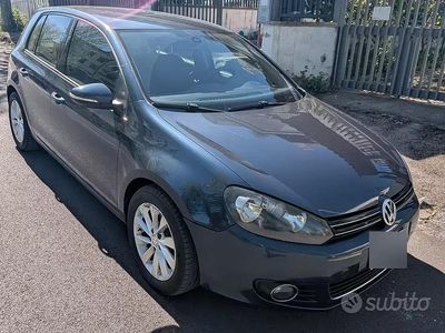 Usata VW Golf VI Highline 105 CV (77 kW) 2010 Grigio Utilitaria