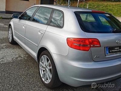Grigio Usata 2009 Audi A3 Attraction Berlina | 8500 € (Molto cara)