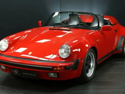 Usata Porsche 911 Carrera Cabriolet 231 CV (169 kW) 1989 Rosso Cabrio