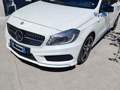 Usata Mercedes A180 Premium 109 CV (80 kW) 2015 Bianco Berlina