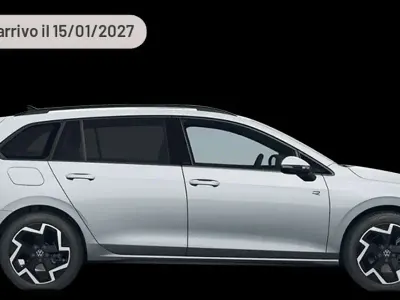 Usata VW Golf VIII Life 116 CV (85 kW) 2024 Argento Station wagon
