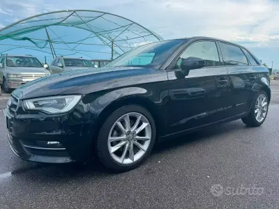 Usata Audi A3 Ambition 150 CV (110 kW) 2013 Nero Berlina