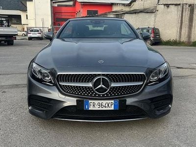 Usata Mercedes E220 Premium Plus 194 CV (142 kW) 2018 Grigio Cabrio