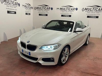 usata BMW 218 d Cabrio Msport 2017