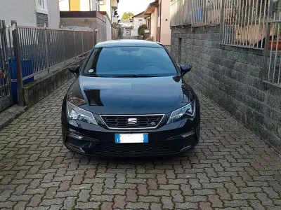 Usata Seat Leon FR 150 CV (110 kW) 2018 Nero Berlina