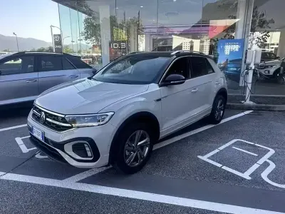 Usata VW T-Roc R 95 CV (69 kW) 2023 Bianco SUV