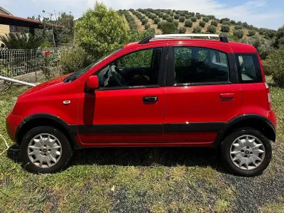 Usata Fiat Panda 4x4 Climbing 69 CV (50 kW) 2011 Rosso Utilitaria