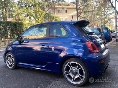 Usata Abarth 595 Turismo 165 CV (121 kW) 2018 Blu Berlina