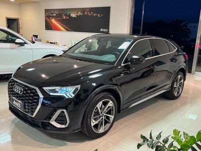 Usata Audi Q3 Sportback S-Line 150 CV (110 kW) 2020 Nero SUV