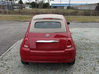 Usata Fiat 500C S 69 CV (50 kW) 2019 Rosso Cabrio