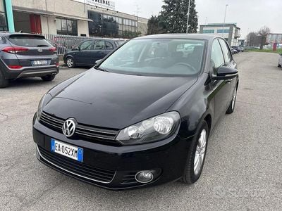 Usata VW Golf VI Highline 104 CV (76 kW) 2010 Nero Utilitaria