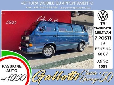 Usata VW Transporter 69 CV (50 kW) 1991 Blu Furgone