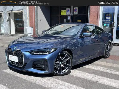 Usata BMW 420 Coupé M Sport 190 CV (139 kW) 2021 Blu Coupé