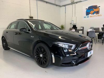 Usata Mercedes A180 AMG line 116 CV (85 kW) 2020 Nero Berlina