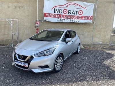 Usata Nissan Micra N-Connecta 90 CV (66 kW) 2019 Grigio Utilitaria