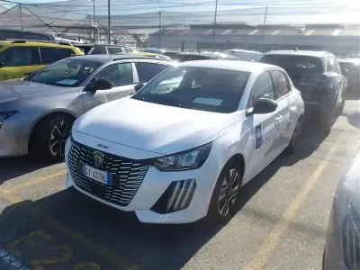 Uusi Peugeot e-208 Allure 56 kW (77 HP) 2025 Valkoinen Viistoperä
