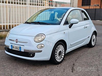 Usata Fiat 500 Lounge 69 CV (50 kW) 2008 Blu Berlina