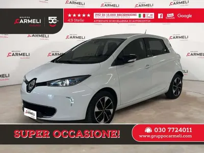 Usata Renault Zoe Intens 80 kW (109 CV) 2019 Bianco ghiaccio Utilitaria
