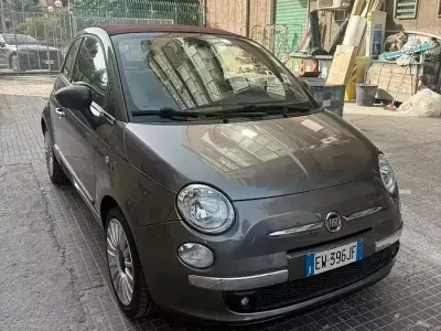 Usata Fiat 500 95 CV (69 kW) 2016 Grigio Cabrio