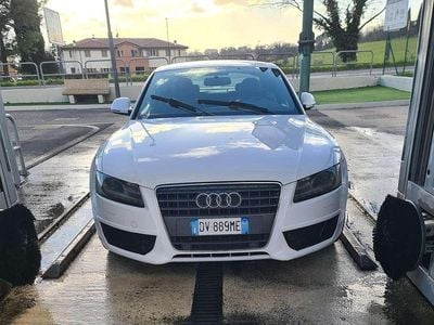 Usata Audi A5 Ambition 190 CV (139 kW) 2009 Bianco Coupé