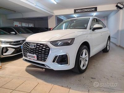 Usata Audi Q5 S-line plus 204 CV (150 kW) 2021 Bianco SUV