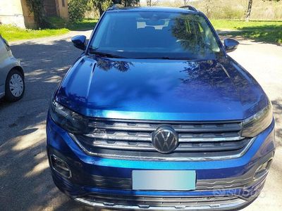 Usata VW T-Cross Sportline 95 CV (69 kW) 2023 Blu/azzurro SUV