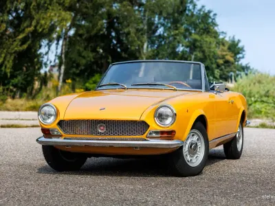 Usata Fiat 124 Spider 90 CV (66 kW) 1967 Giallo Cabrio