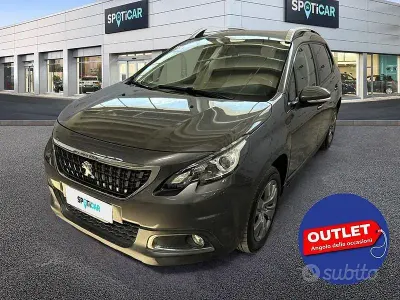 Usata Peugeot 2008 Active 75 CV (55 kW) 2018 Nero SUV