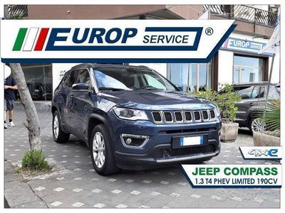 usata Jeep Compass 1.3 T4 PHEV LIMITED 190CV 4XE