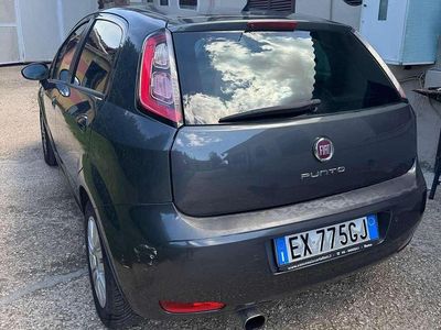 Usata Fiat Punto Lounge 75 CV (55 kW) 2014 Grigio Utilitaria