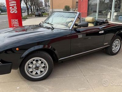Usata Fiat 124 Spider 1982 Nero Cabrio