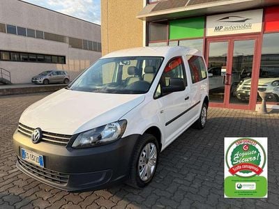 Usata VW Caddy 140 CV (102 kW) 2013 Bianco Monovolume